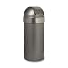 Umbra Venti Swing-Top 16.5-Gallon Kitchen Trash Large, 35-inch Tall Garbage Can for Indoor, Outdoor or Commercial Use, Pewter primary