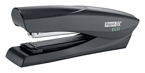 Rapid 24812301 Eco Fullstrip DT - Grapadora (capacidad para 25 hojas), color negro