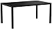 Novogratz Memphis Rectangular Dining Table, Black