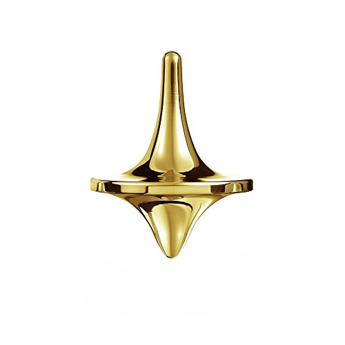 ForeverSpin 24kt Gold Plated(Mirror-Finish) Spinning Top - World Famous Metal Spinning Tops
