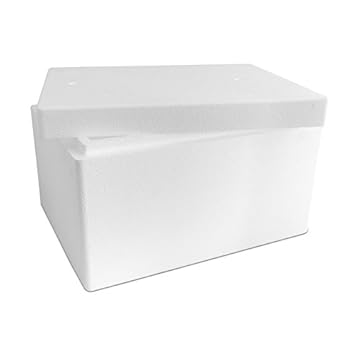 Styroporbox/Thermobox - 41,5 Liter - 60 x 40 x 33 cm/Wandstärke 4 cm - Styrobox