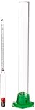 Proof and Tralle Hydrometer with 12' Glass Test Jar