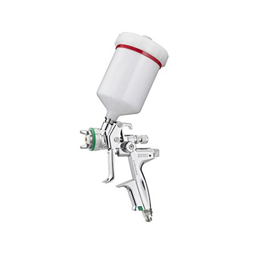 3-Nozzle HVLP Auto Paint Spray Gun Kit – 1.4/1.7/2.5mm For Primer Basecoat Clearcoat
