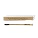 Natural Toothbrush with Bamboo & Charcoal Fibre Bristles from LiveCoco | Bamboo Toothbrush Medium | Activated Charcoal Powder | Bamboo Toothbrush Charcoal | Charcoal Toothbrush