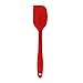 LouisChoice Premium Silicone Spatula Set, 2 Large & 2 Small in Christmas Red