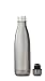 S'well Insulated, Double­Walled Stainless Steel Water Bottle, Nautical in 17oz, Titanium