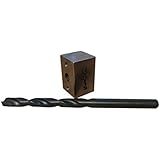 Walnut Wood Works Floating Shelf Bracket DIY Drill Guide Kit (for Brackets with 1/2" Diameter Rods)