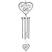 Memorial Wind Chimes | Sympathy Gift | Thinking of You | Powder Coated - Will NOT Rust