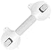Vive Suction Grab Bar - Shower Handle - Bathroom Balance Bar - Safety Hand Rail Support for Tub, Handicap, Elderly, Injury, Kid, Senior Assist Bath Handle, Non Skid (12 Inches)