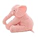 LApapaye 24inch Stuffed Elephant Plush Animal Toy Stuffed Animal,Pink