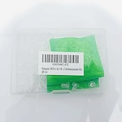 Pzsmocn 100 Pieces/50 Sets M5*6 mm PC Transparent
