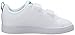 adidas Kids' VS Advantage Clean Sneaker, White/White/Green, 9 M US Toddler