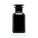 Infinity Jars 250 ml Black Ultraviolet All Glass Refillable Empty Apothecary Jar
