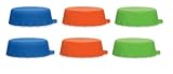 FREEDco Beer and soda Savers - Silicone Rubber Reusable Bottle Caps, pack of 6