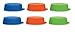 FREEDco Beer and soda Savers - Silicone Rubber Reusable Bottle Caps, pack of 6