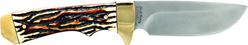 Uncle henry 182uh elk hunter full tang drop point fixed…