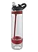 Contigo AUTOSPOUT Straw Ashland Water Bottle with Infuser, 26 oz., Clear with Watermelon