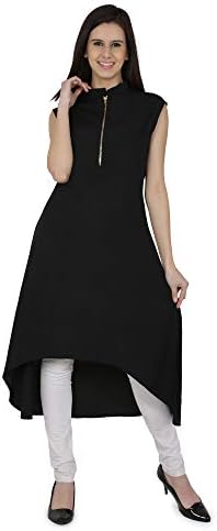 Desi Knots Women's Crepe Kurti