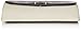 Isaac Mizrahi Womens Fashion Designer Handbags Tatiana Leather Clutch Bag with Crossbody Strap Navy Blue Stone Beige
