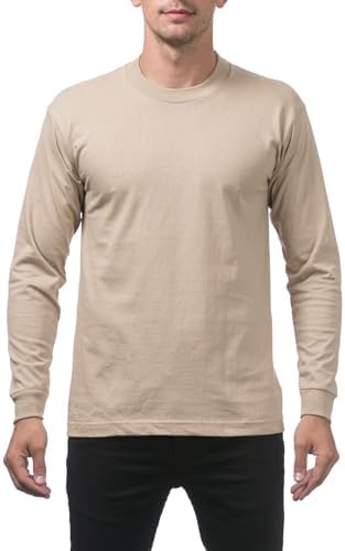 Bayside Adult 6.1 oz., 100% Cotton Long Sleeve Pocket T-Shirt XL