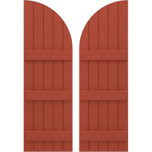 Ekena Millwork ARW401BQ518X37CLH Americraft Five 3 Exterior Real Wood Joined Bo…