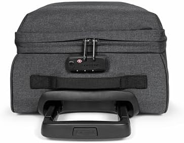 Tranverz XXS Valigia Cabina (45 x 32 x 20 cm), Bagaglio a Mano Leggero con Ruote, Chiusura TSA & Doppio Scomparto, Trolley da Viaggio Idrorepellente - BLACK DENIM
