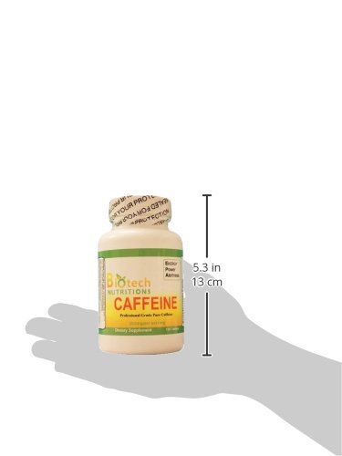 Biotech Nutritions Caffeine Dietary Supplement, 120 Count (616983002995)