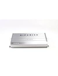 Hifonics ZRX1216.1D Zeus Mono Class D   Amplificador de subwoofer (1200 W), 1800 W, Plateado