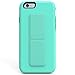 ZVEdeng iPhone 6 Case, iPhone 6S Case, Vertical and Horizontal Stand Finger Strap Foldable Kickstand Holster Phone Stand Dual Layer Anti Scratch Case Cover for Apple iPhone 6 / 6s 4.7'' Mint Green