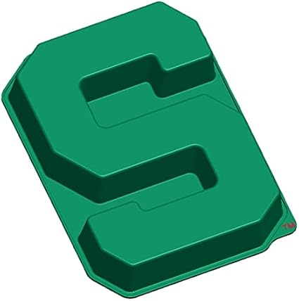 Amazon Com Masterpieces Michigan State S Cake Pan With Stand Sports Outdoors
