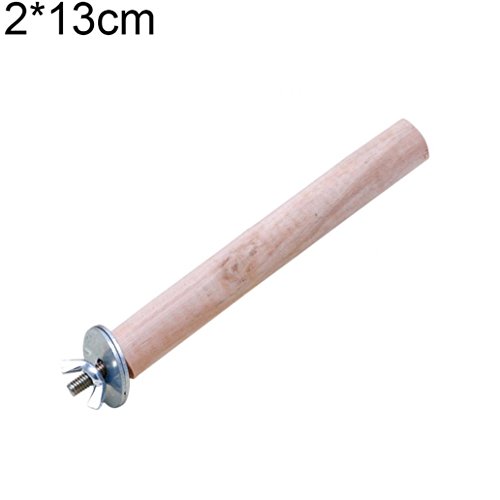 hwangli Parrot Pet Paw Wood Stand Toy Parakeet Hamster Branch Perches Rod for Bird Cage – 213cm