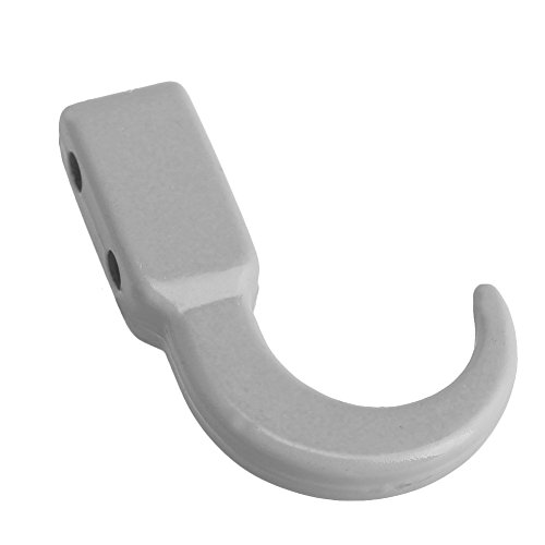2PCS RC1:8 1:10 1:18 Racing Climbing Rock Crawler RC Tow Hook Traction Hook FZ0014 Aluminum Alloy (Silver)