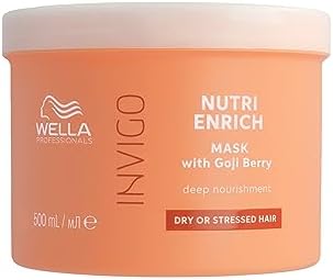Invigo Nutri Enrich Maschera capelli - Ottima con shampoo professionale capelli - Maschera capelli con vitamina E 500 ml