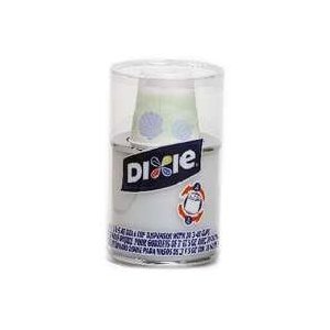Dixie Combo Cup Dispenser 3 oz. or 5 oz. Dixie Cups (Assorted Colors) (Pack of 8)