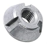 (15pcs) 8mm T-Groove Tamper Proof Security Nuts 316/A4 Stainless Steel by BelMetric NTGROOVE8SS