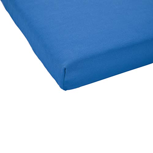 Amazon Basics Outdoor Patio Bench Cushion 45 x 18 x 2.5 Inches, Blue
