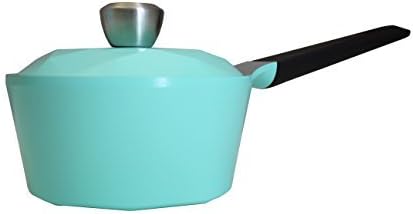 Neoflam Carat 1.5QT Ceramic Nonstick Sauecpan in Fresh Green