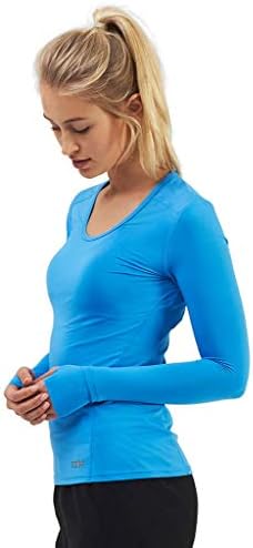 long sleeve running top with pocket