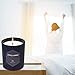 Juniper & Lavender Scented Candle Soy Wax Long Burning (50 hours) Strong Fragrance Aromatherapy Candles for Home Wedding Festival Decorative, Stress Relief Sleep Well and Best Friend Gifts(Black)thumb 4