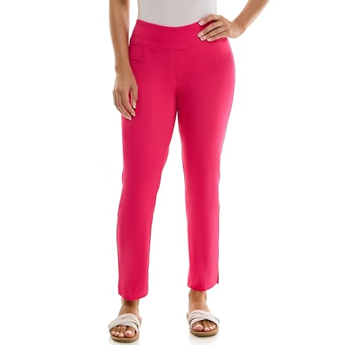 Zac & Rachel Women's Pull On Ankle Length Pants with Millennium Fabric