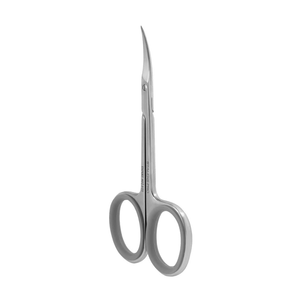Staleks Pro Expert 40 Type 3 Professional Cuticle Scissors - Pack of 1 - Model SE-40/3
