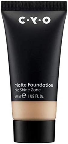 CYO No Shine Zone Matte Foundation (207) - 30ml - Liquid foundation that mattifies skin for 14 hours for a shine free finish all day long - Enhances complexion - Controls shine - United Kingdom