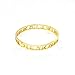 Baoliren 18k Gold Titanium Roman Numeral Bracelet Bangle for Women
