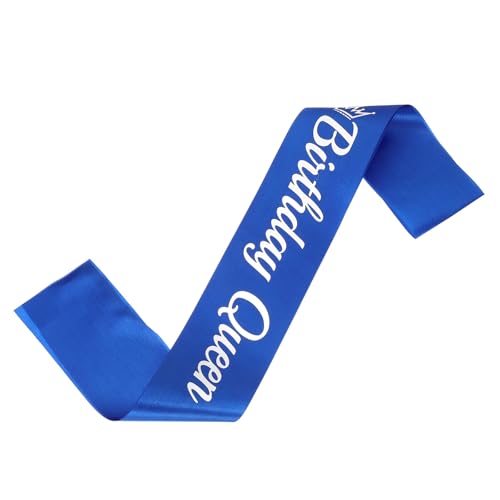 Blue, Silver Foil Lettering