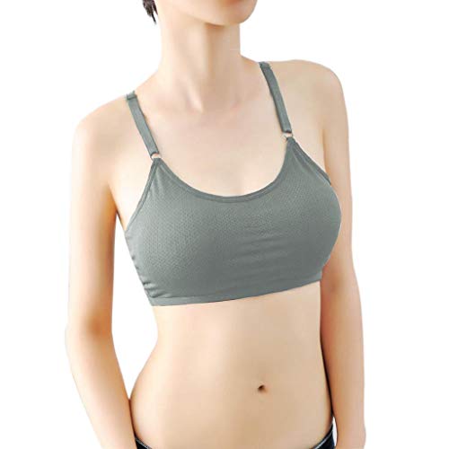 REYO-Women-Racerback-Sport-Bra-Yoga-Fitness-Stretch-Workout-Tank-Top-Seamless-Active-Push-Up-Running-Padded