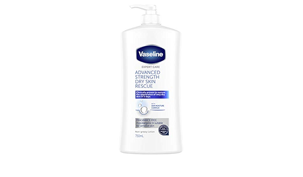 vaseline advanced strength dry skin rescue