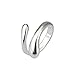 Doinshop New Nice Cute Lovely Fashion Chic Design Finger Opening Adjustable Womens Girls Ring Gift