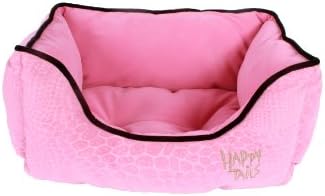 Happy Tails Designer Lizard Cuddler Bed, 17-Inch by 21-Inc
