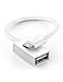 UGREEN Micro USB 2.0 OTG Cable On The Go Adapter Male Micro USB to Female USB for Samsung S7 S6 Edge S4 S3, LG G4, DJI Spark Mavic Remote Controller, Android Windows Smartphone Tablets 4 Inch (White) primary
