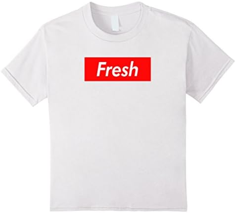 Kids Fresh Box Logo 12 White